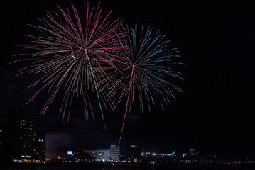 函館、湯の川温泉花火大会