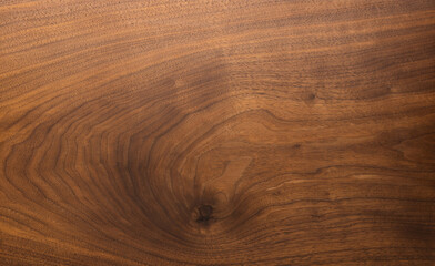 Real american black walnut honey color texture after exposure to the sun for 3 years with oil finish