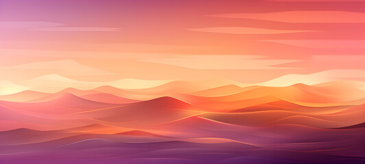 Ai Gradient 3D geometric abstract background overlap layer on bright space with waves decoration. Minimalist modern graphic design element cutout style concept for banner, flyer, card, brochure cover,