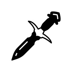 Ancient Daggers icon in vector. Illustration