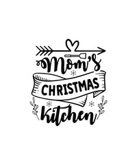 Christmas Kitchen Towels Svg Bundle, Christmas Baking Svg, Apron Baking Quotes Svg