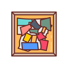 Modern Painting icon in vector. Illustration