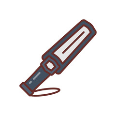 Metal Detector icon in vector. Illustration