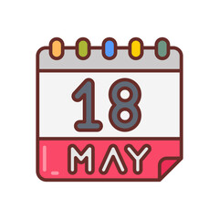 Museum Day icon in vector. Illustration