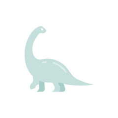 Diplodocus icon in vector. Illustration