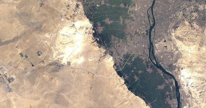Mind-Blowing Time-Lapse: Unveiling the Astounding Evolution of Giza Pyramids' Surrounding Infrastructure from 1984 to 2020
Data: www.nasa.gov