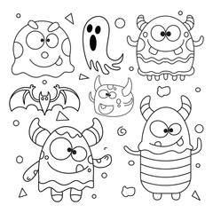 Vampire owl halloween isolated coloring page
