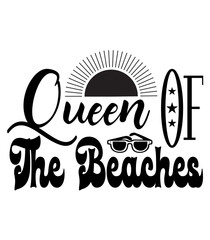 Queen of the Beaches,SVG DESIGNS