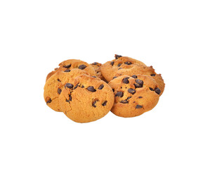 Chocolate chip cookie transparent png