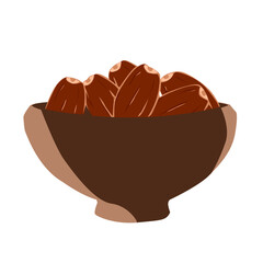 Dates Fruit in Bowl