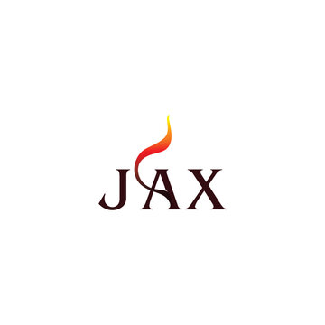 Jax fox typography letters Logo Design, Brand Identity, flat icon, monograph, business, editable, eps, royalty free image, corporate brand, creative