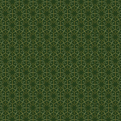 Abstract seamless islamic geometric pattern. Islamic seamless star pattern. Seamless pattern in authentic arabian style. Vector illustration.