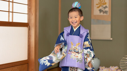 七五三 三歳男児