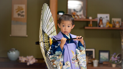 七五三 三歳男児