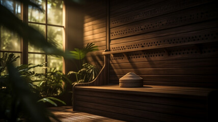 sauna costa tropical - obrazy, fototapety, plakaty