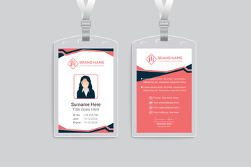 Lawyer id card template