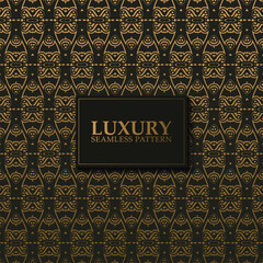 luxury dark seamless pattern background