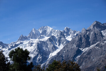 Fototapeta premium swiss mountains,中国,麗江