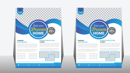 Real Estate flyer design