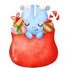 Cute Dragon, Christmas, Christmas Dragon, Merry Christmas, Year of the Dragon