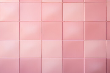 Background with pink rectangular tiles.