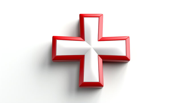 This close-up image features a medical cross, making it a valuable marketing asset in the healthcare industry.