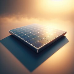 solar panel with panels - obrazy, fototapety, plakaty