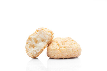 Delicious cookies with coconut. Koko