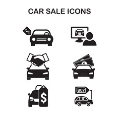 icons set cars
