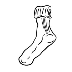 Socks Outline