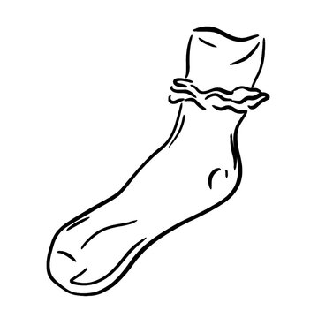 Socks Outline