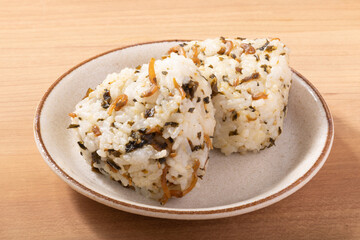 ちりめん高菜　おにぎり