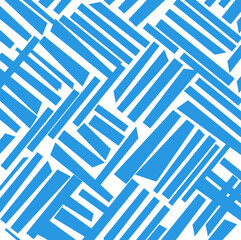 Abstract geometric stripes. Seamless pattern. Dirty scattered lines. Stylish trendy trendy colors.