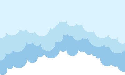 Fluffy Clouds Header