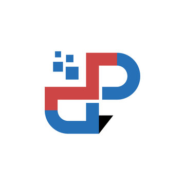 The logo is in the form of a monogram m, d and p.