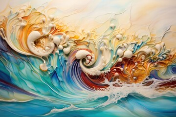 Sea waves and shells in an abstract interpretation 