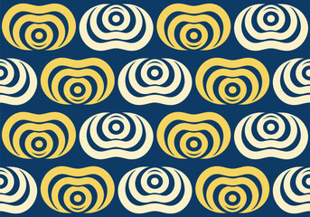 seamless pattern with spirals