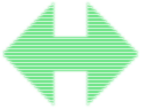 Green Neon Stripe Line