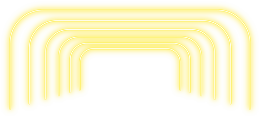 Yellow Neon Stripe Line