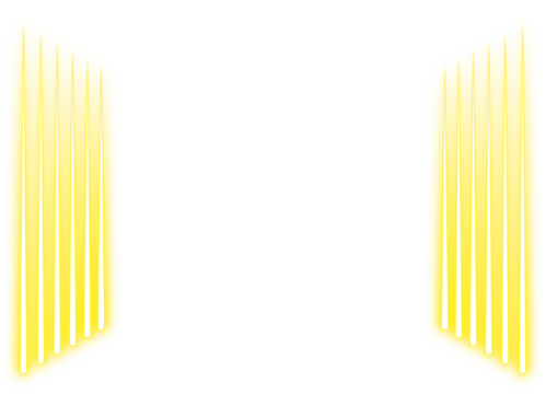 Yellow Neon Stripe Line