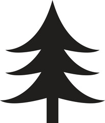 This is vector Christmas tree and it is editable.