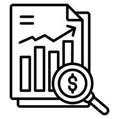 Budget Analysis Icon