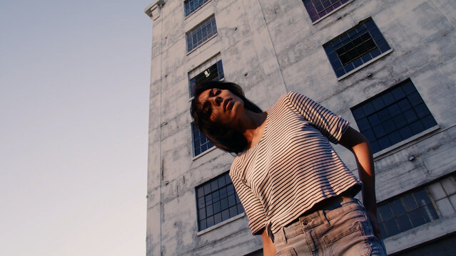 Camera shakes blinking effects