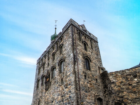Bergenhus castle of Bergen, Norway