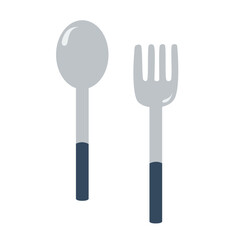 Spoon and Fork Illustration