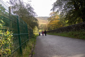 Fototapeta premium Dovestones Reservoir,Peakdistrict,Saddleworth Moor