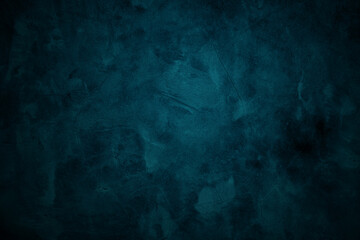 Fototapeta na wymiar Textured blue grunge background. Blue concrete texture as a concept of horror and Halloween