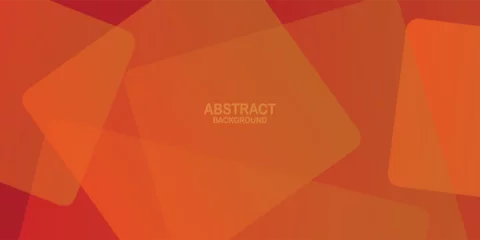 Deurstickers Minimal geometric background. Orange element with fluid gradient. Dynamic shape composition.vector abstract vector abstract backgroun © VIRAL