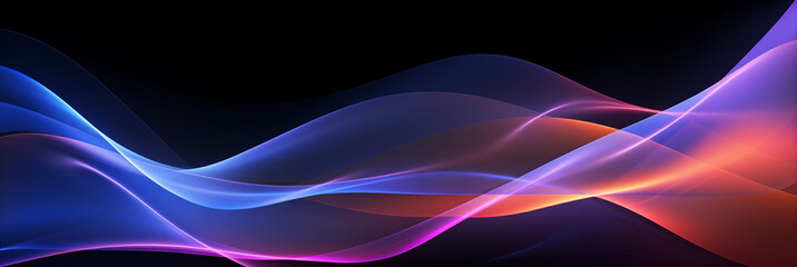 Abstract colorful wavy background Neon Wave Background colourful wave background Digital technology background technology banner technology background