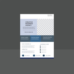 Corporate Business Flyer poster pamphlet brochure Vector File Design for social media and business flyer also use Banner Posters Card